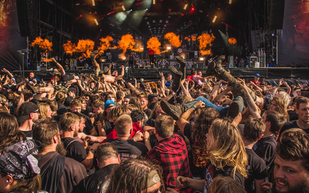 HEAVEN SHALL BURN’s moshpit on WACKEN OPEN AIR 2017