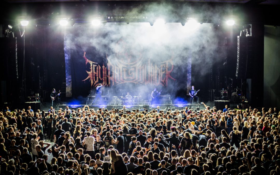 THY ART IS MURDER on REVERENCE tour